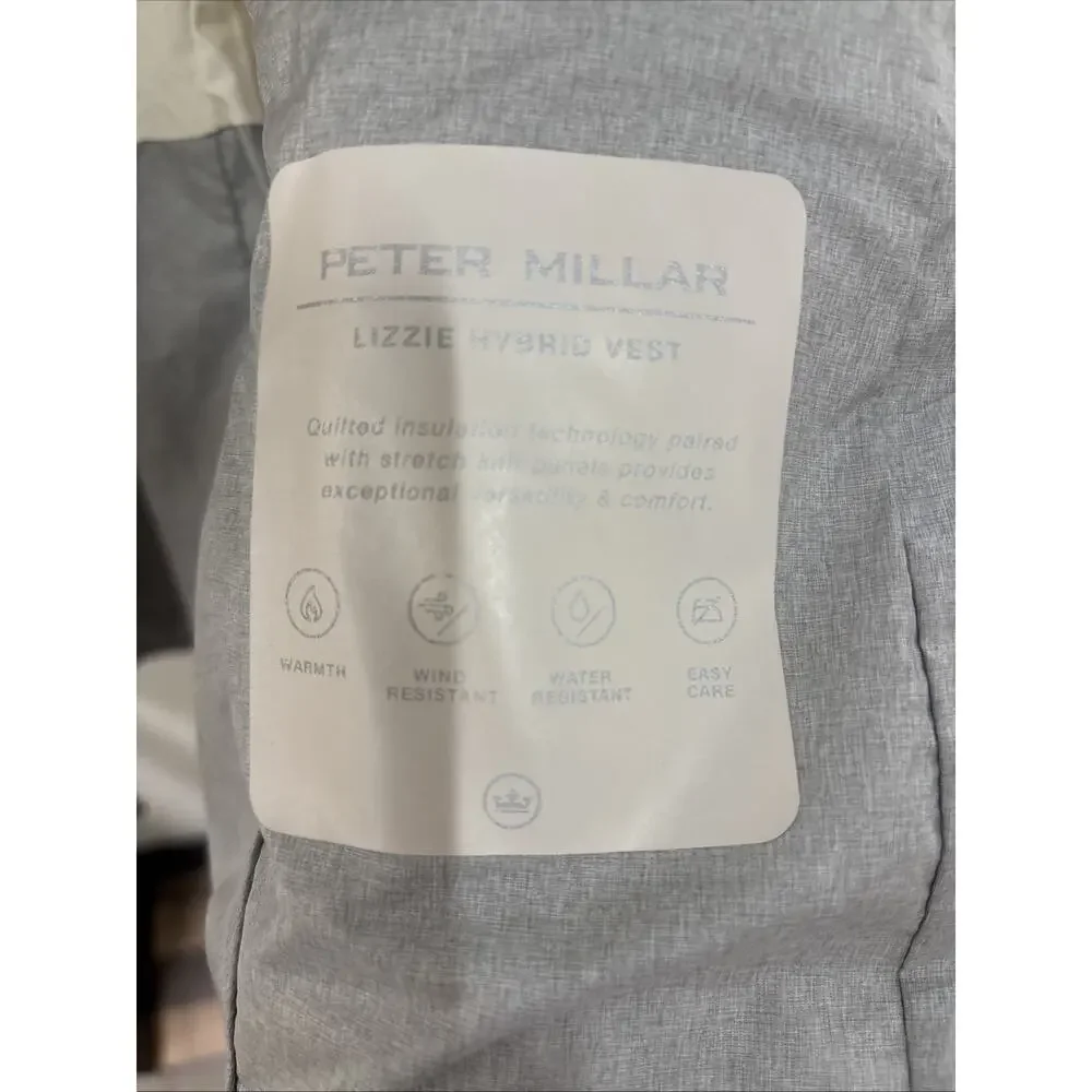 Peter Millar Women Lizzie Hybrid Vest Jacket Luxury Golf Country‎ Club S NWOT